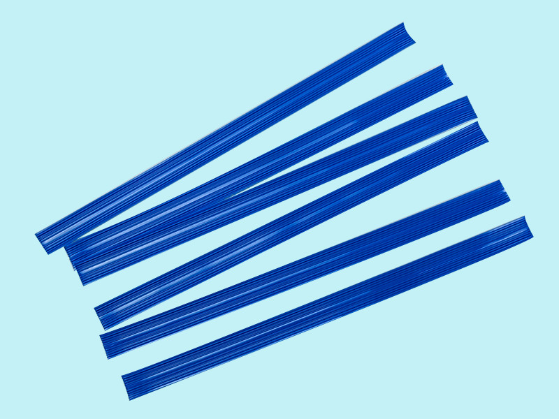 Fixierstreifen mit 8 Drähten (blau)