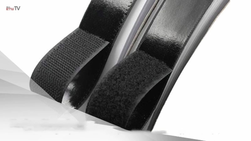 Klett-Kabelbinder mit Befestigungsschlaufe