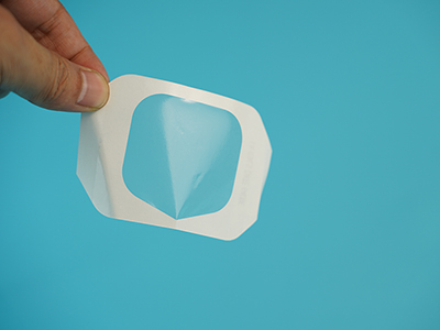 Transparenter Wundverband
